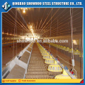 Showhoo China pre-hechos de acero galvanizado galpón granja de aves de corral en malasia